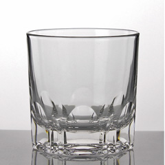 スタイリッシュロックグラス エレガント 1個